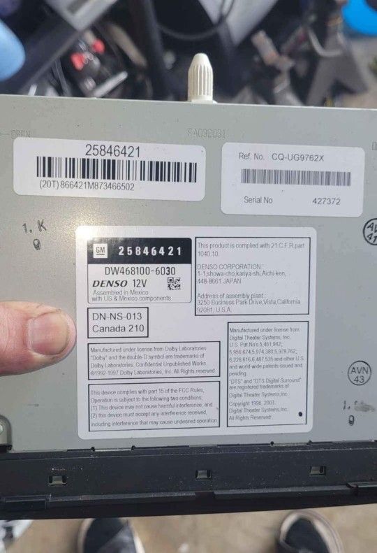 2007 GMC Yukon Denali Nav/Radio