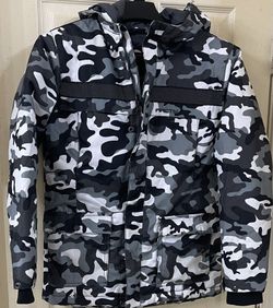 Arctix Camo Winter Jacket Hooded kids size XL