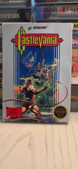 NES CASTLEVANIA 1ST PRINT CIB
