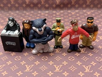 Homies Figures Vending Machine Collectibles 90s Lot Of 6