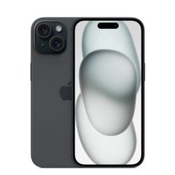 Unlocked iPhone 15 (Black)