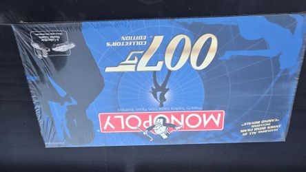 James bond 007 collectable. Monopoly