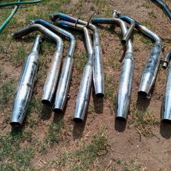 Exhaust  pipes