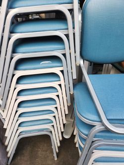 Virco metal and Vinyl Chairs $15 each