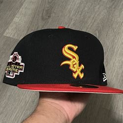Chicago White Sox 2003 All Star Game Red / Yellow Fitted Hat