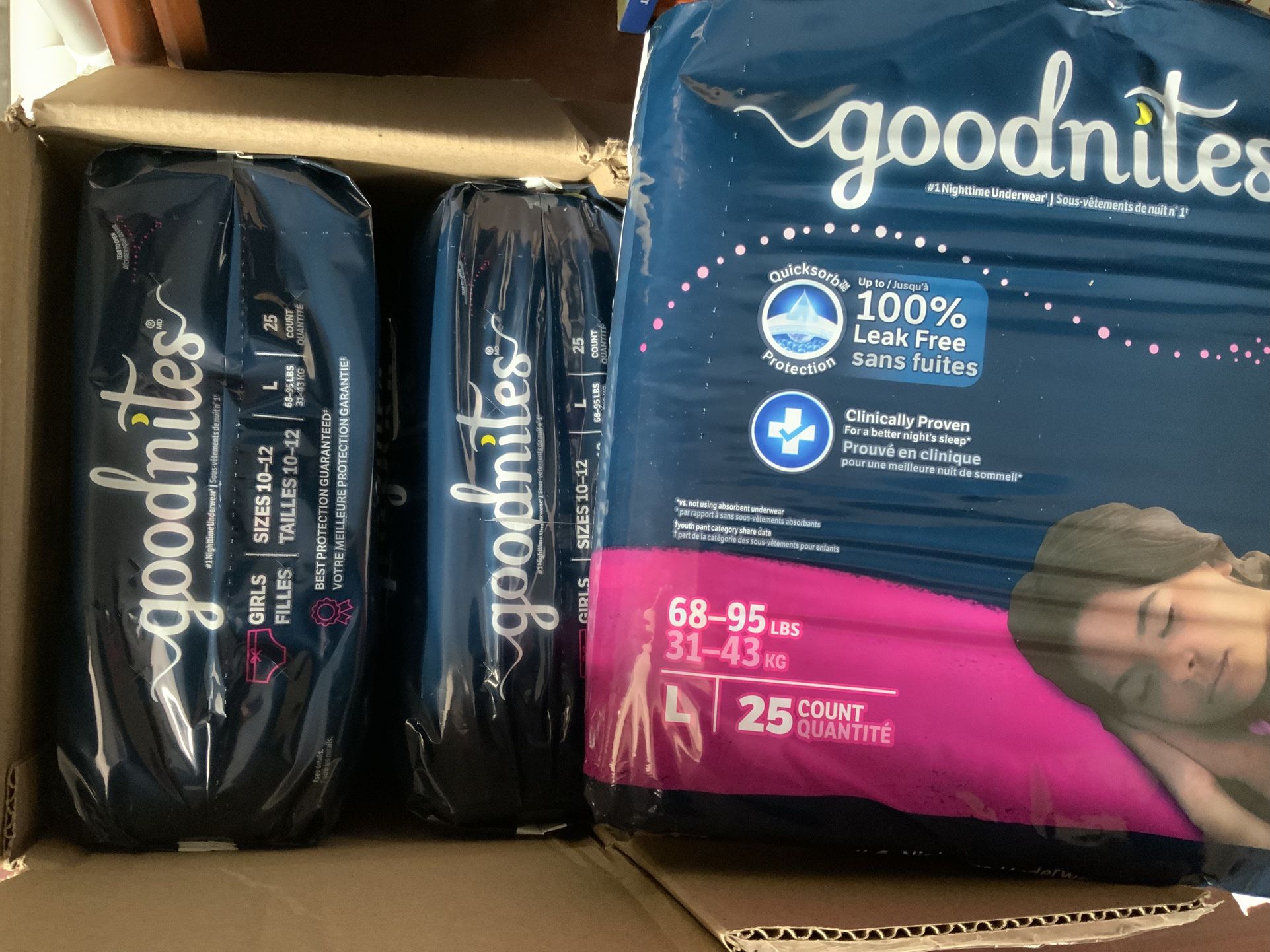Goodnights Nighttime Underwear/Diapers