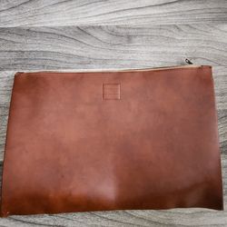 Vintage Amway document folio zipper folder