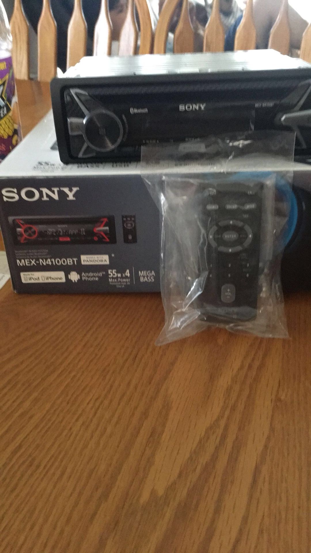 Sony Mex-n4100bt single din