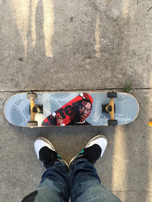 lupe fiasco skateboard deck 2