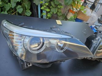 Bmw 5 series e60 headlights xenon