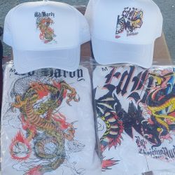Designer  Tee Shirts$35 & The Hat$25