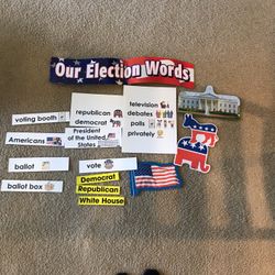 Our Election Words - Bulletin Board Set 