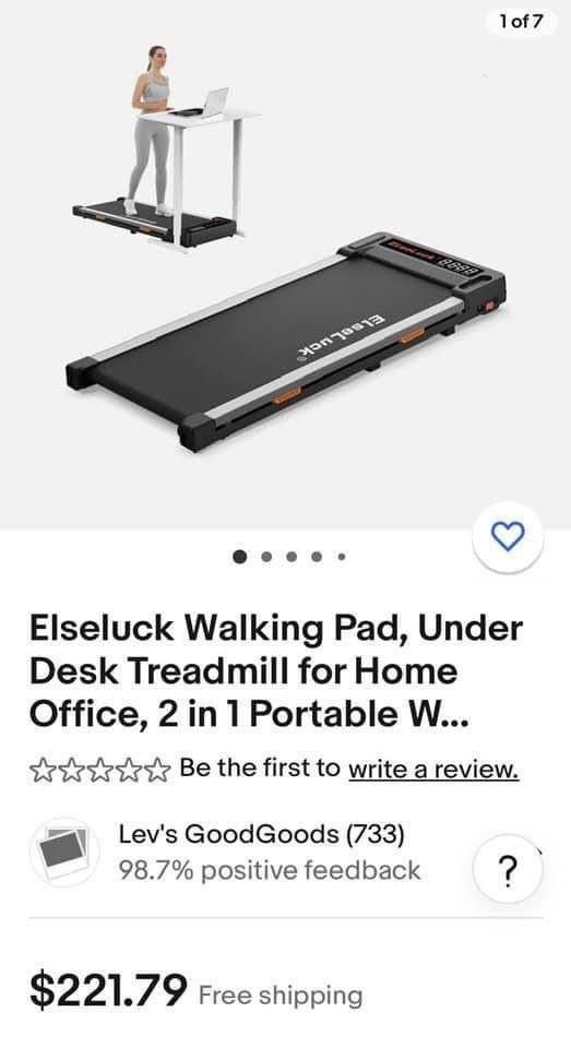 Portable Treadmill $150