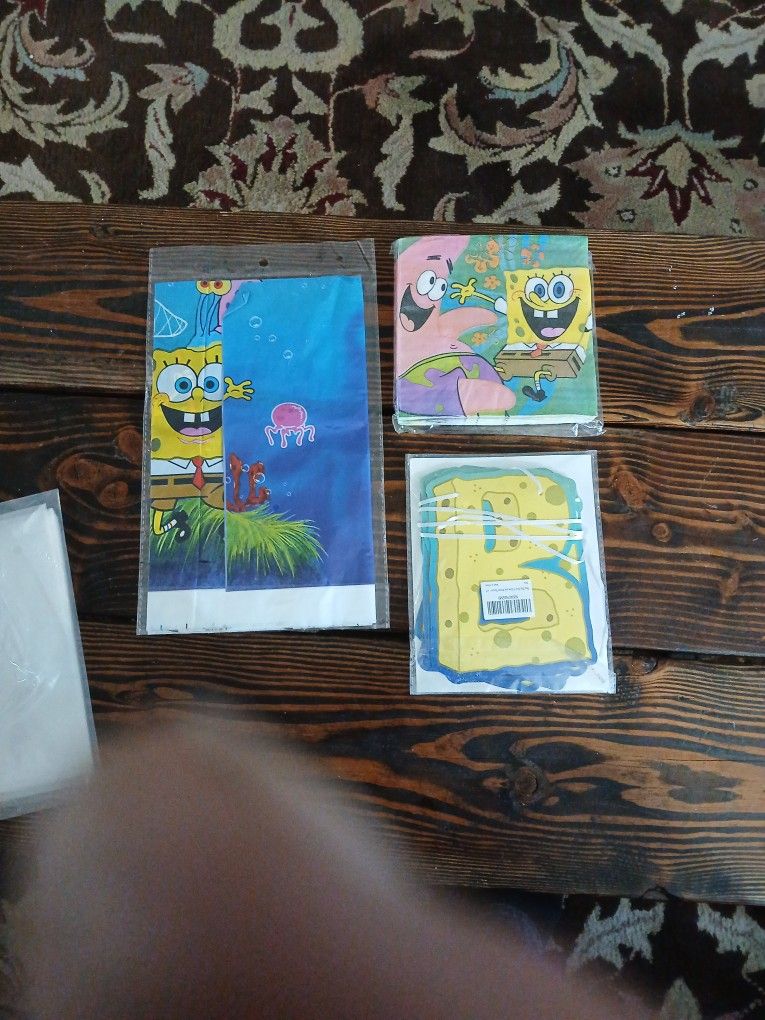 SpongeBob Birthday Party Supplies