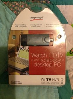 Hauppage WIN TV-HVR, usb hdtv adapter