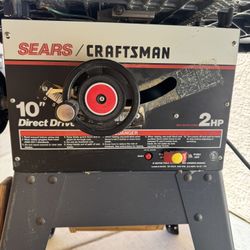 Sears Craftsman Table Saw 10”