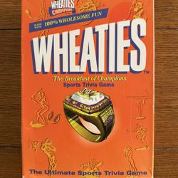 Vintage 75 years 1999 WHEATIES SPORTS TRIVIA GAME 