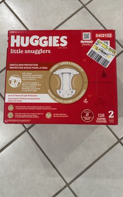 Huggies Litte Snugglers ( Gentle Skin Protection) Size 2