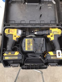 Dewalt Drill And Impact Driver 20 Volt