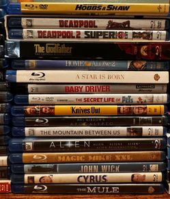 Blu-Ray Movies $5