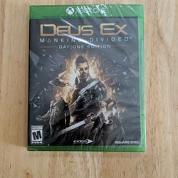 Deus Ex Mankind Divided Day One Edition Xbox One Video Game
