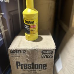 Preston Power Steering Fluid + Stop Leak
