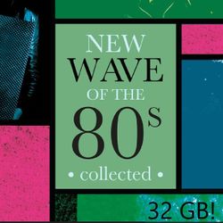 New Wave 80's Music USB