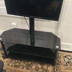 Glass Shelving  *TV Mount/TV Not Included