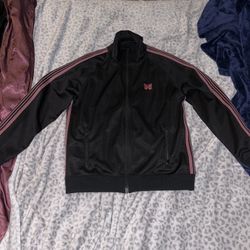 Brand New Needles Track Jacket Pink Stripes