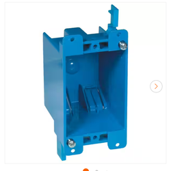 blue electrical boxes 10 pack