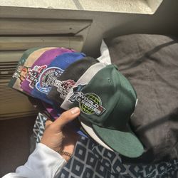 mix of hats from hat club/cap city 