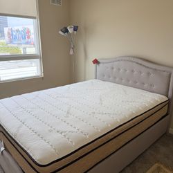 Bed frame With Mattress And Boxframe