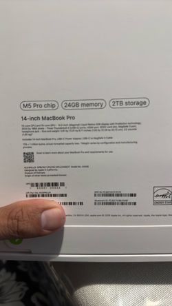 MacBook Pro 14-Inch M5 Pro Chip