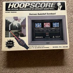 Basketball Hoop Score Keeper 