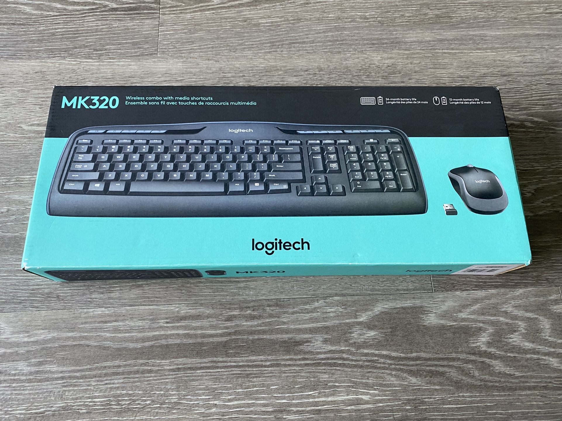 Logitech MK320 Wireless Keyboard Mouse