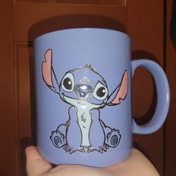 Blue Disney Stitch Mug