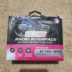 Metra WM-CH13-SWC Aftermarket Data Interface for Chrysler/Dodge/Jeep 04-09