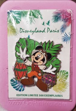 Disneyland Paris Jungle Cruise Series Mickey Mouse LE 500