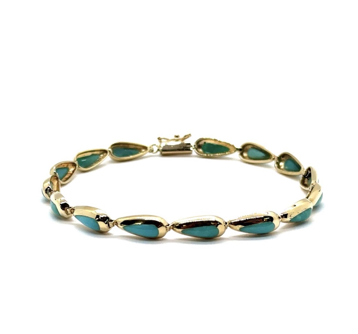 14K YG Stone Bracelet 6.8G EPJ029458