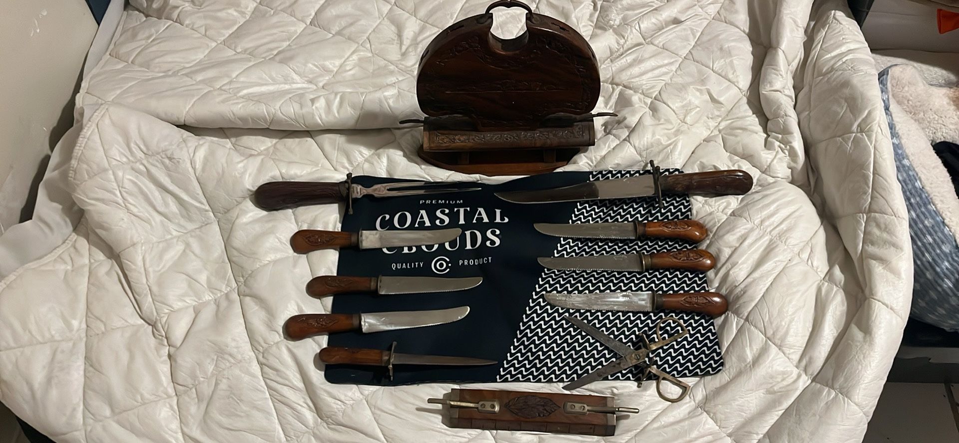 Antique 10pc Set 🔪 ✂️  📏 