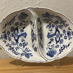 Blue Danube Divided Dish