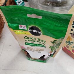 Planting Tablets And Seeds