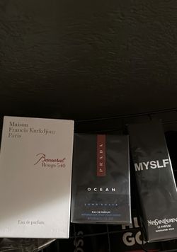 Ysl/ White Baccarat 540/ Prada Ocean