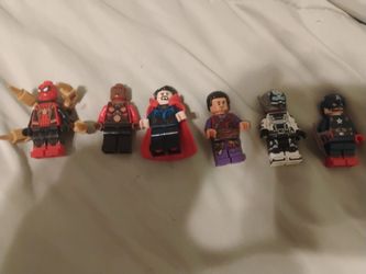 Lego marvel figs