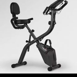 RELIFE 3 in 1 Folding Indoor Cycling Exercise Bike Adjustable Magnetic Stationary Bicycle Static Bikes for Home Fitness Training