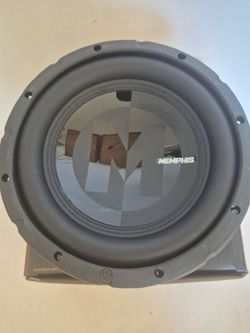 Memphis Audio Car Subwoofer ( 1 ) 10 INCH 2 OR 4 OHM SELECTABLE VOICE COIL 600 WATTS
