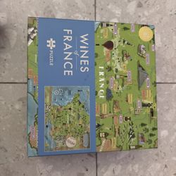 Wines Of France Puzzle 100% Complete 
