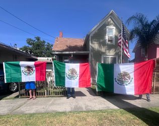 Mexico flags  sizes 5’x3’ $15 size 6’x4’ $35 size 8’x5’ $50