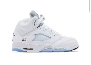 Air Jordan 5 GS 'White Metallic'