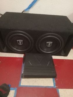 2- 10" subs & amp